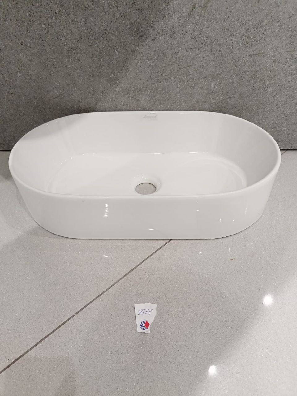Vasque à Poser 500*370*135 GLOSSY WHITE